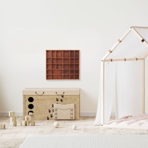 Kids Room Teak Wooden Display Box